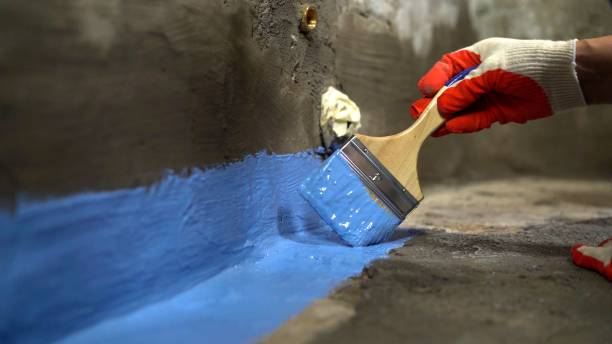 Commercial Waterproofing project at a Springfield, MN business property by SJ Waterproofing Pros
